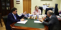 Состоялась рабочая встреча со статс-секретарем - заместителем Министра энергетики Российской Федерации А.Б. Бондаренко