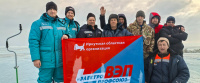 Зимняя спортивная рыбалка