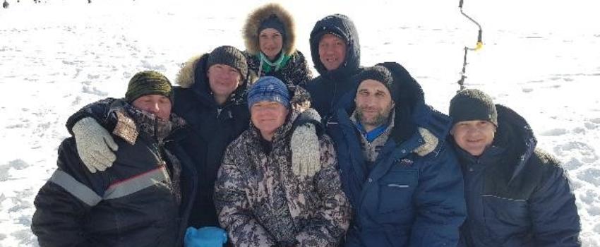 Зимняя рыбалка на Братском море