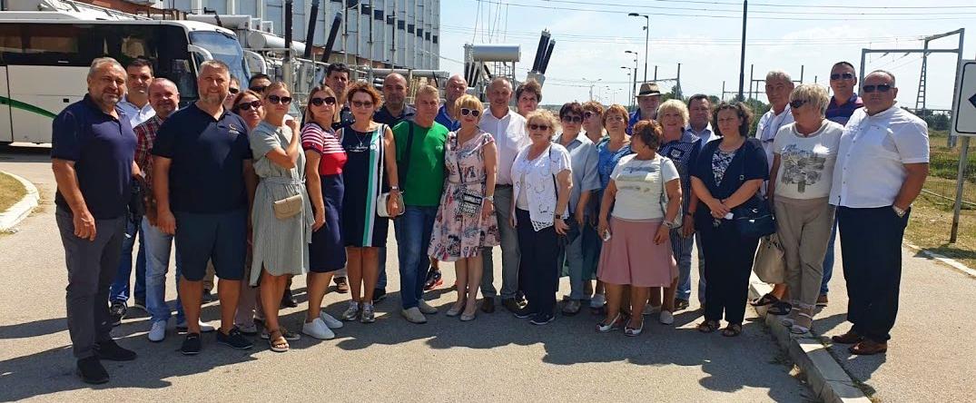 Делегация ВЭП посетила Профсоюз Электроиндустрии Сербии