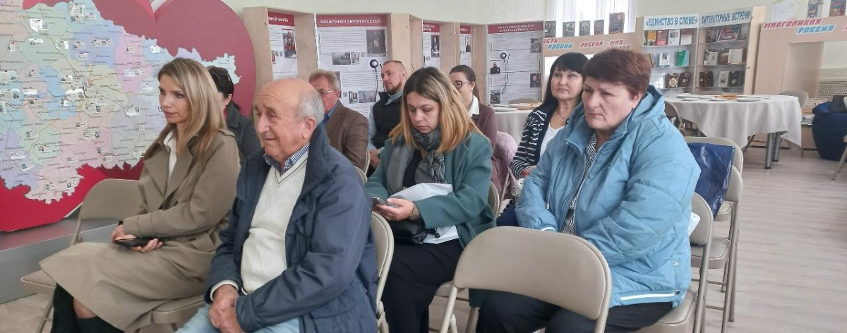 6 октября состоялось расширенное заседание президиума с участием представителей молодёжного совета Курской областной организации ВЭП