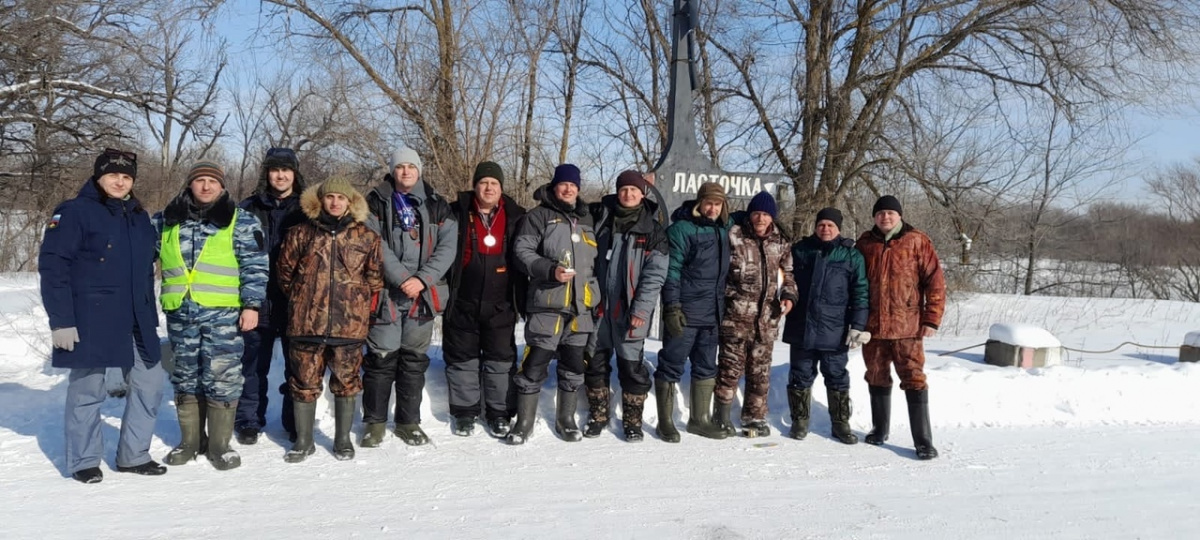 Фестиваль зимней рыбалки провели на Саратовской ГЭС