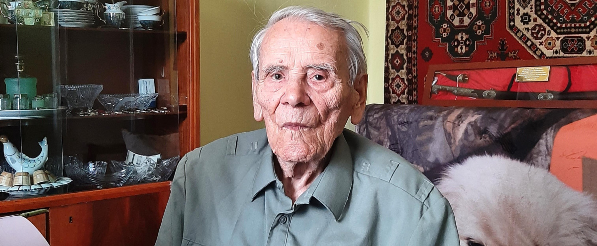 Поздравили 104-летнего Ветерана ВОВ